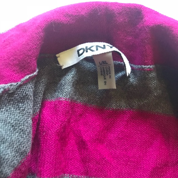 🛍 DKNYC Cascading Open Front Cardigan - Picture 4 of 5